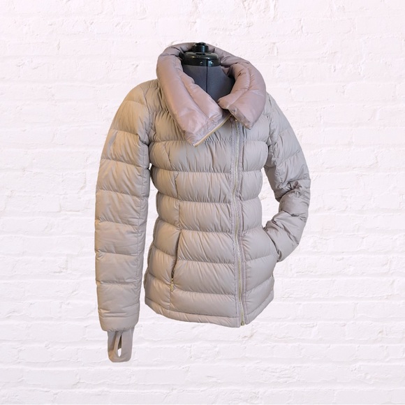 Athleta Downabout Down Puffer Jacket, Cardamom Spice, XS - Picture 8 of 12